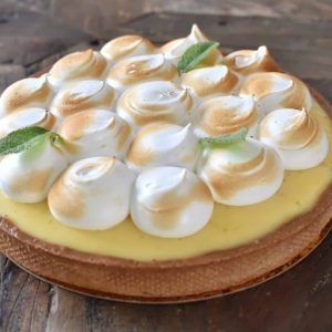 Tarte citron meringuée